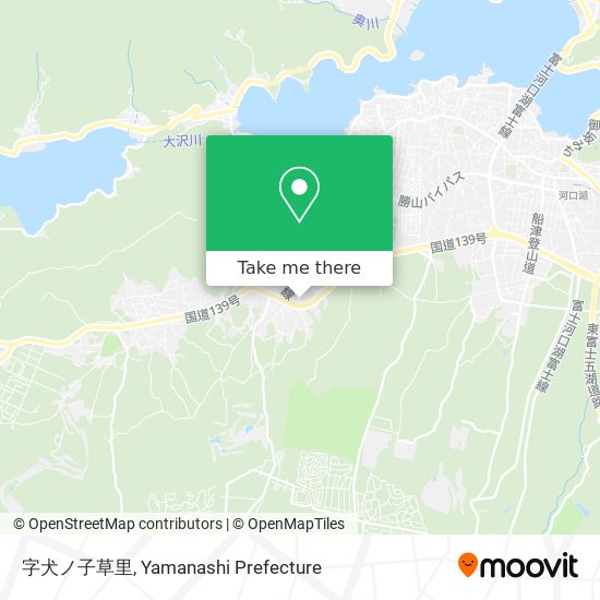 字犬ノ子草里 map