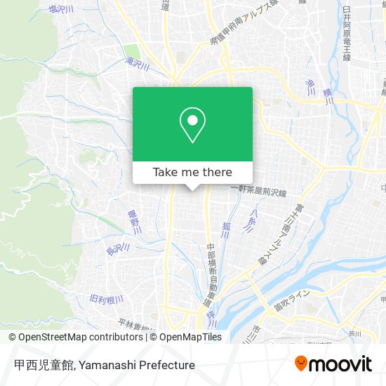 甲西児童館 map