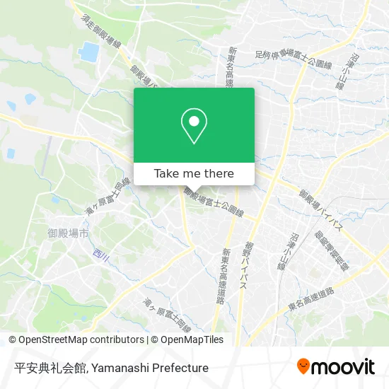 平安典礼会館 map