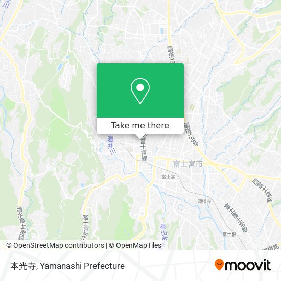 本光寺 map