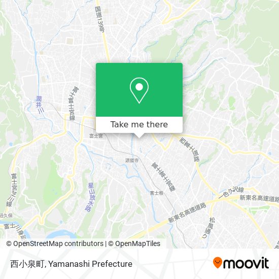 西小泉町 map