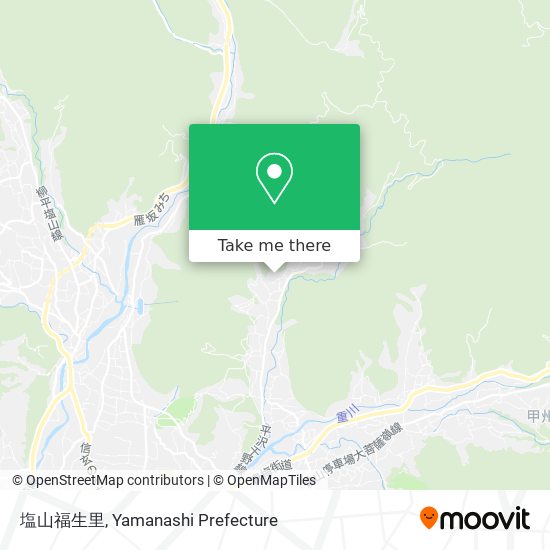 塩山福生里 map