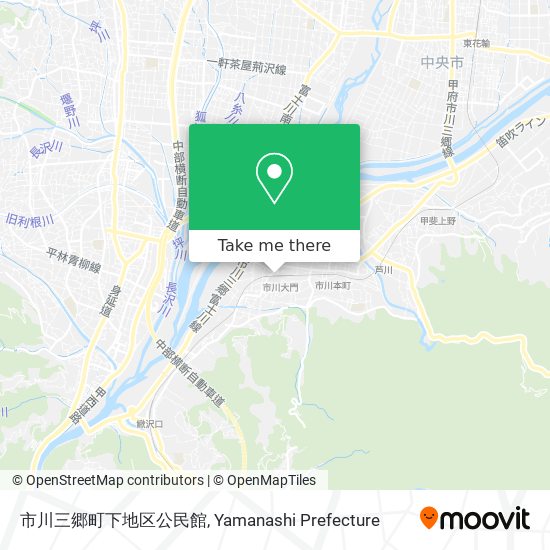 市川三郷町下地区公民館 map