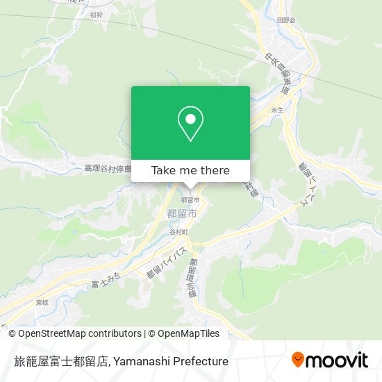 旅籠屋富士都留店 map