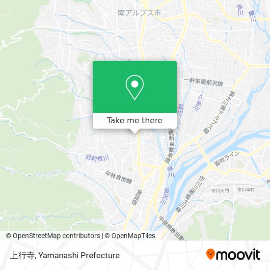 上行寺 map