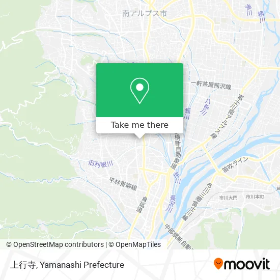 上行寺 map