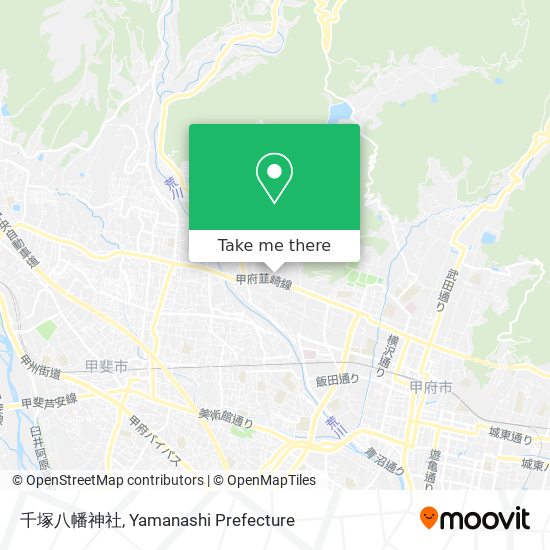 千塚八幡神社 map