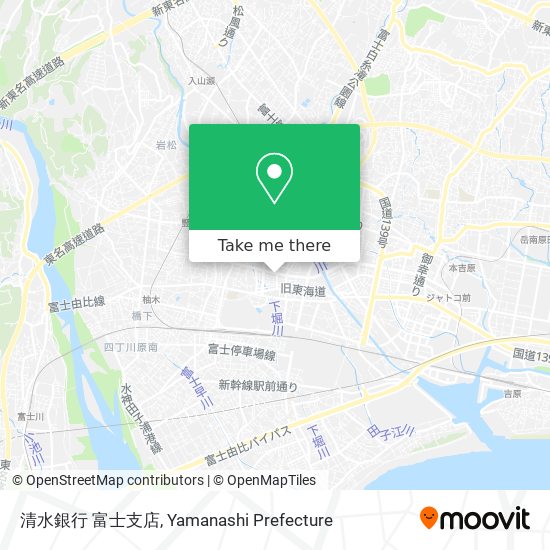 清水銀行 富士支店 map