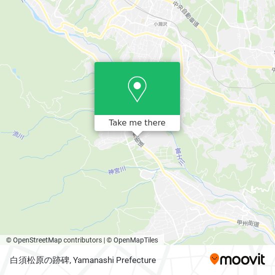 白須松原の跡碑 map