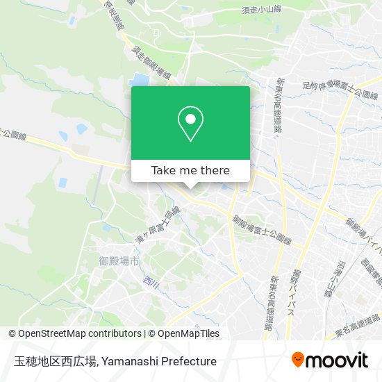 玉穂地区西広場 map