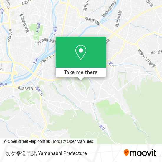 Bogen Peak Transmission Site map