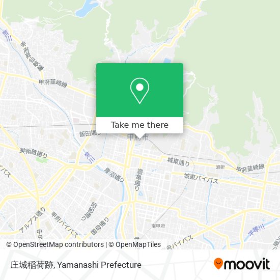 庄城稲荷跡 map
