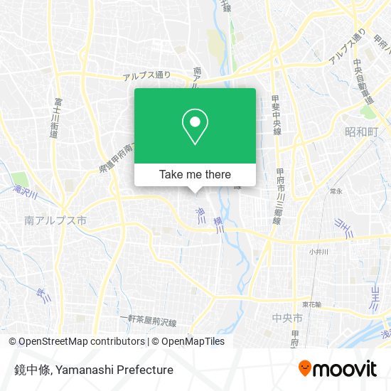 鏡中條 map