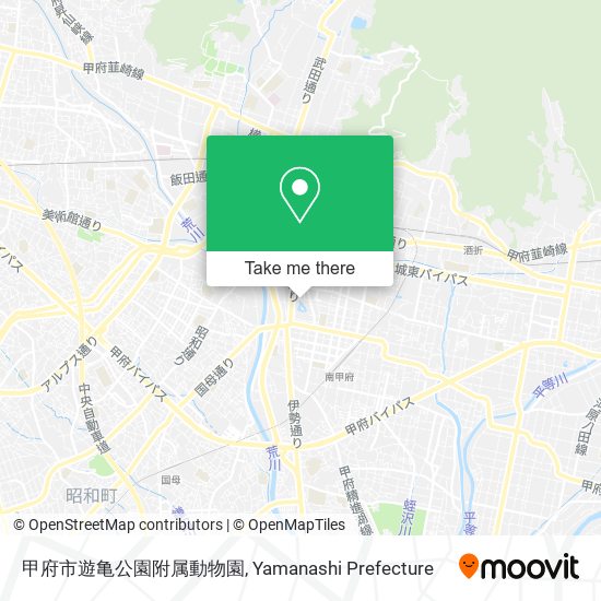甲府市遊亀公園附属動物園 map