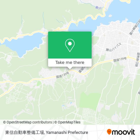 東信自動車整備工場 map