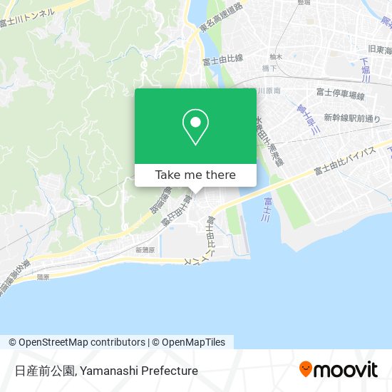 日産前公園 map