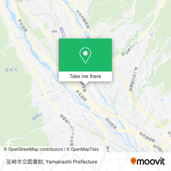 韮崎市立図書館 map