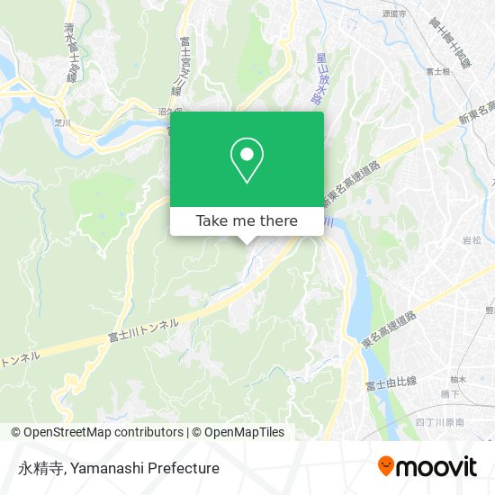 永精寺 map