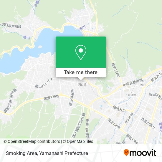 Smoking Area map