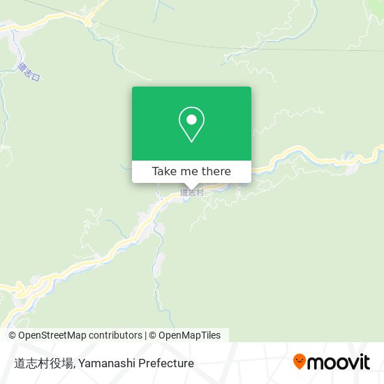 道志村役場 map