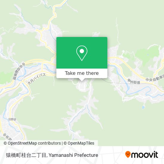 猿橋町桂台二丁目 map