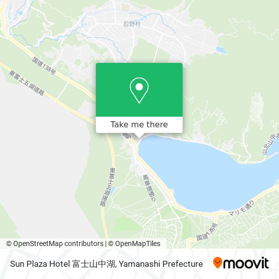 Sun Plaza Hotel 富士山中湖 map