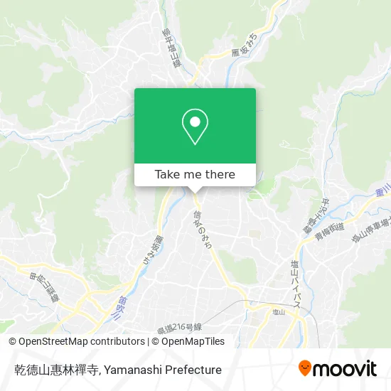 乾德山惠林禪寺 map