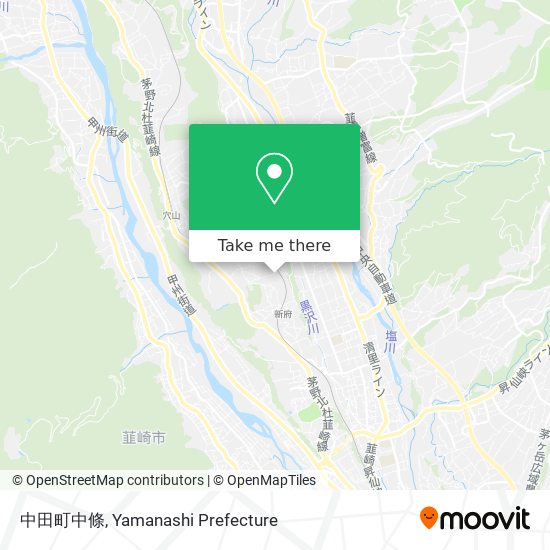 中田町中條 map