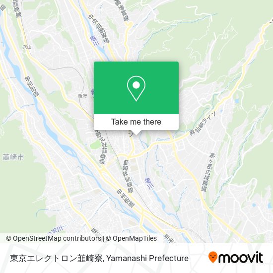 東京エレクトロン韮崎寮 map