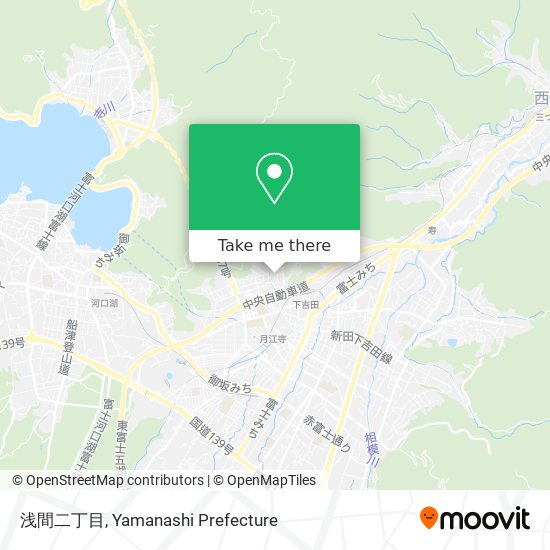 浅間二丁目 map