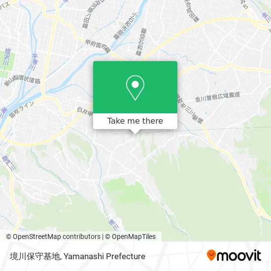 Sakaigawa Maintenance Base map