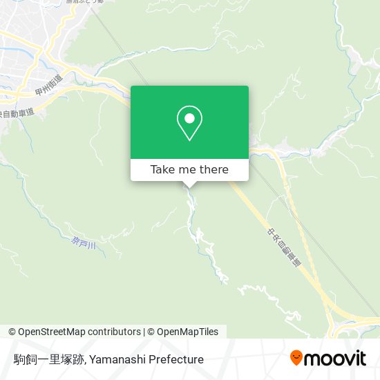 駒飼一里塚跡 map