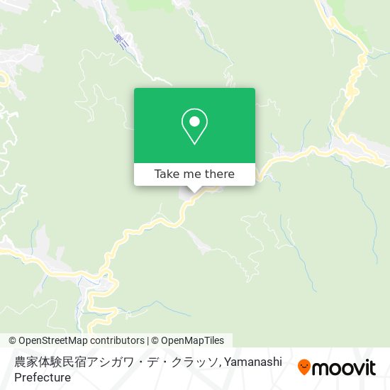 農家体験民宿アシガワ・デ・クラッソ map