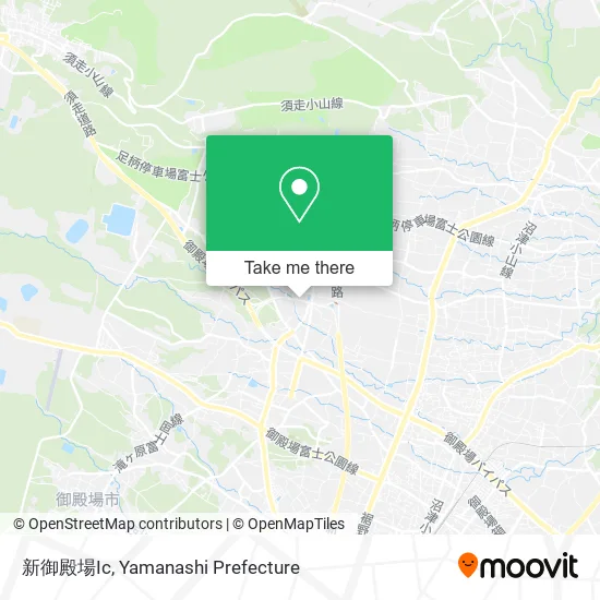 新御殿場Ic map