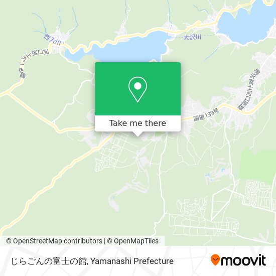 じらごんの富士の館 map
