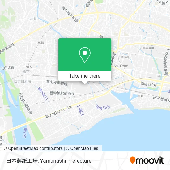 日本製紙工場 map