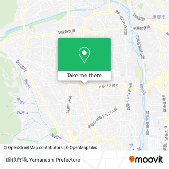 眼鏡市場 map