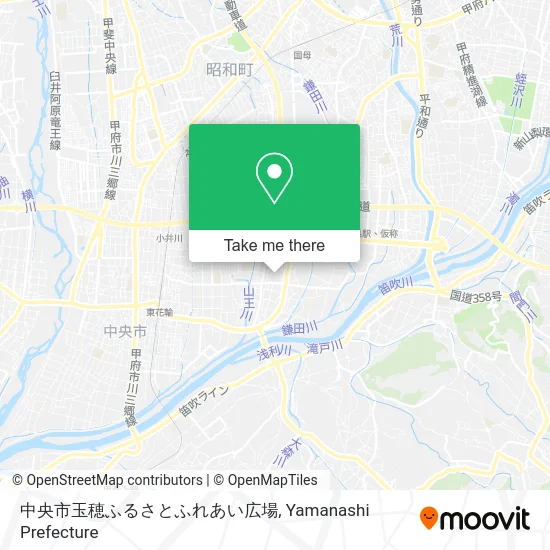 Nakamichi Tamaho Hometown Interaction Square map