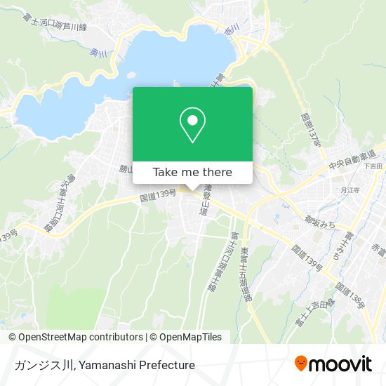 ガンジス川 map