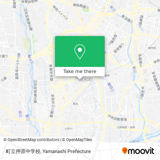 町立押原中学校 map