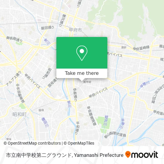 市立南中学校第二グラウンド map