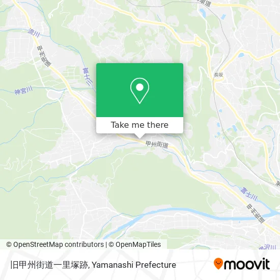 旧甲州街道一里塚跡 map