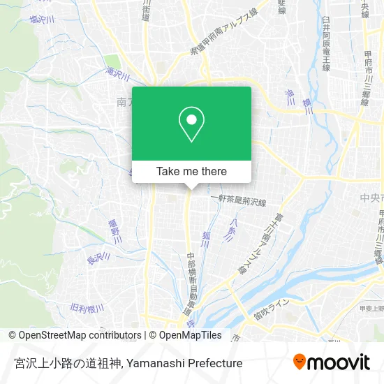 宮沢上小路の道祖神 map