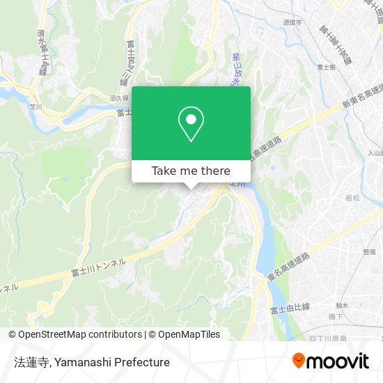 法蓮寺 map