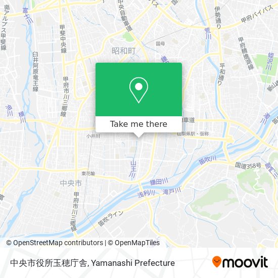 中央市役所玉穂庁舎 map