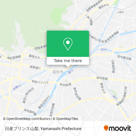 日産プリンス山梨 map