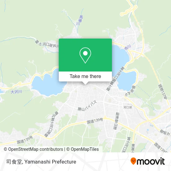 Tsukasa Dining Hall map