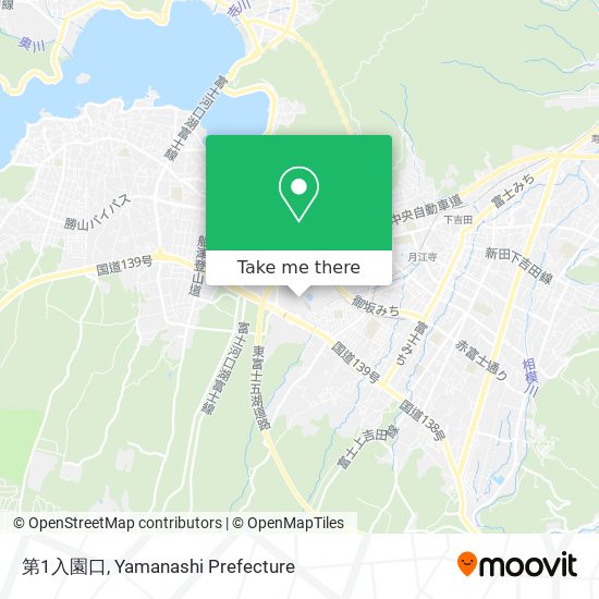 第1入園口 map