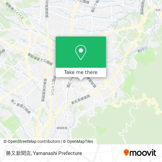 Katsumata News Store map