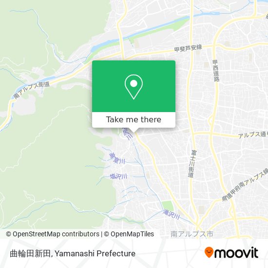 曲輪田新田 map